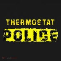 Thermostat Police Funny Fathers Day For Ornament thumb 1