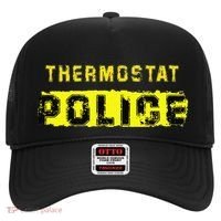 Thermostat Police Funny Fathers Day For Hat thumb 0