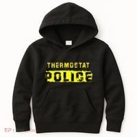 Thermostat Police Funny Fathers Day For Kids Hoodie thumb 0