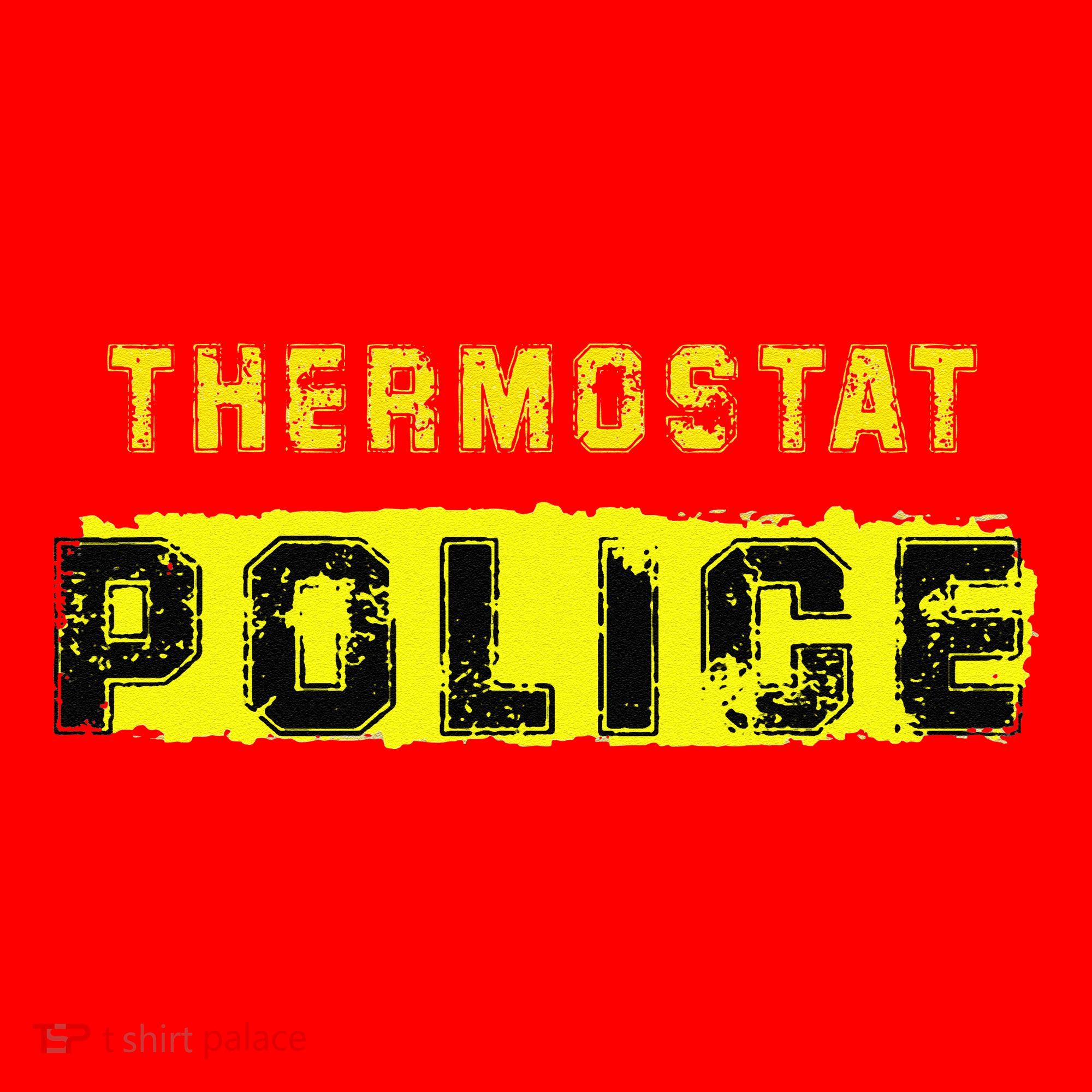 Thermostat Police Funny Fathers Day For Santa Hat