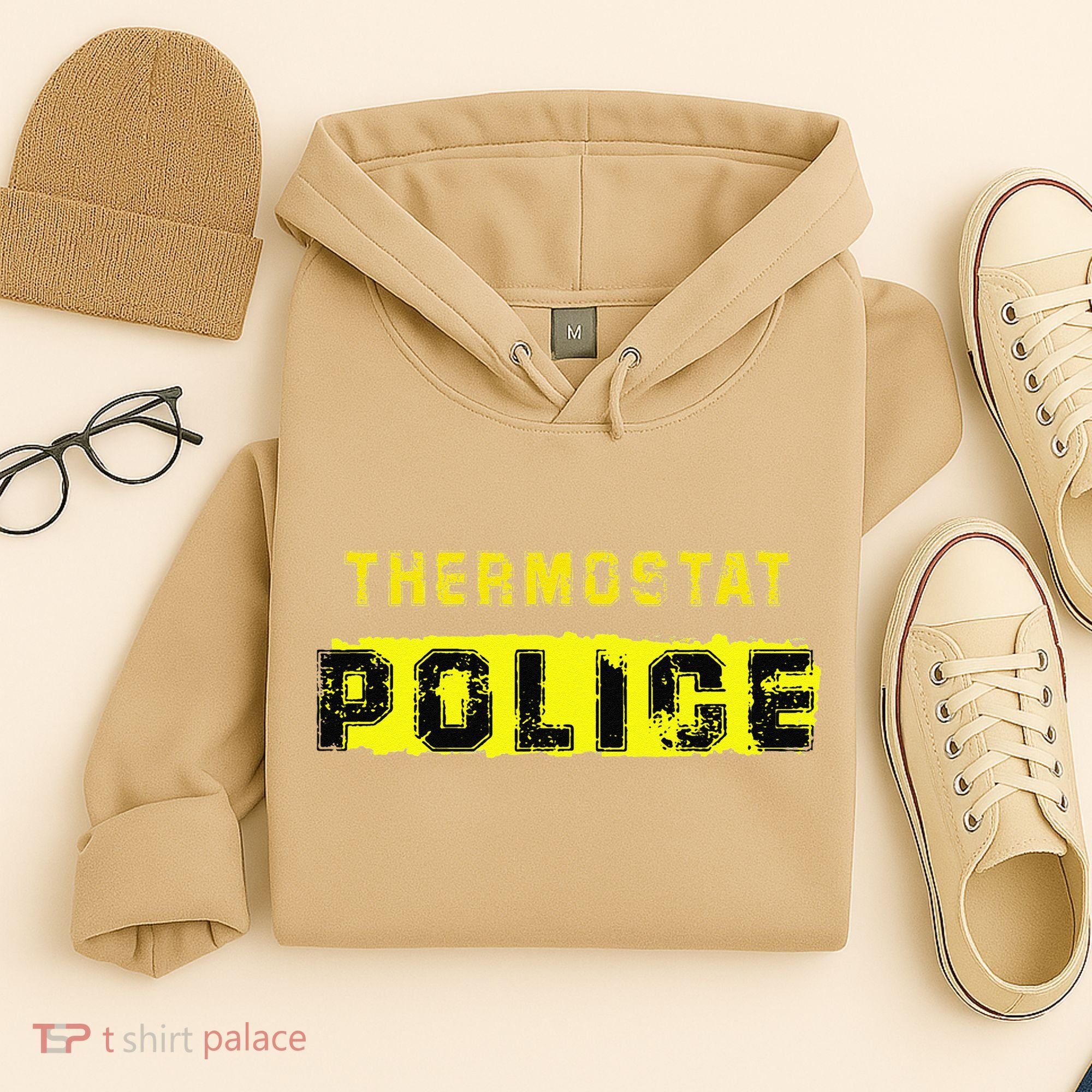 Thermostat Police Funny Fathers Day For Hoodie