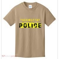 Thermostat Police Funny Fathers Day For Kids T-Shirt thumb 0