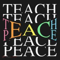 Teach Peace For Teachers And Educators Polo thumb 3