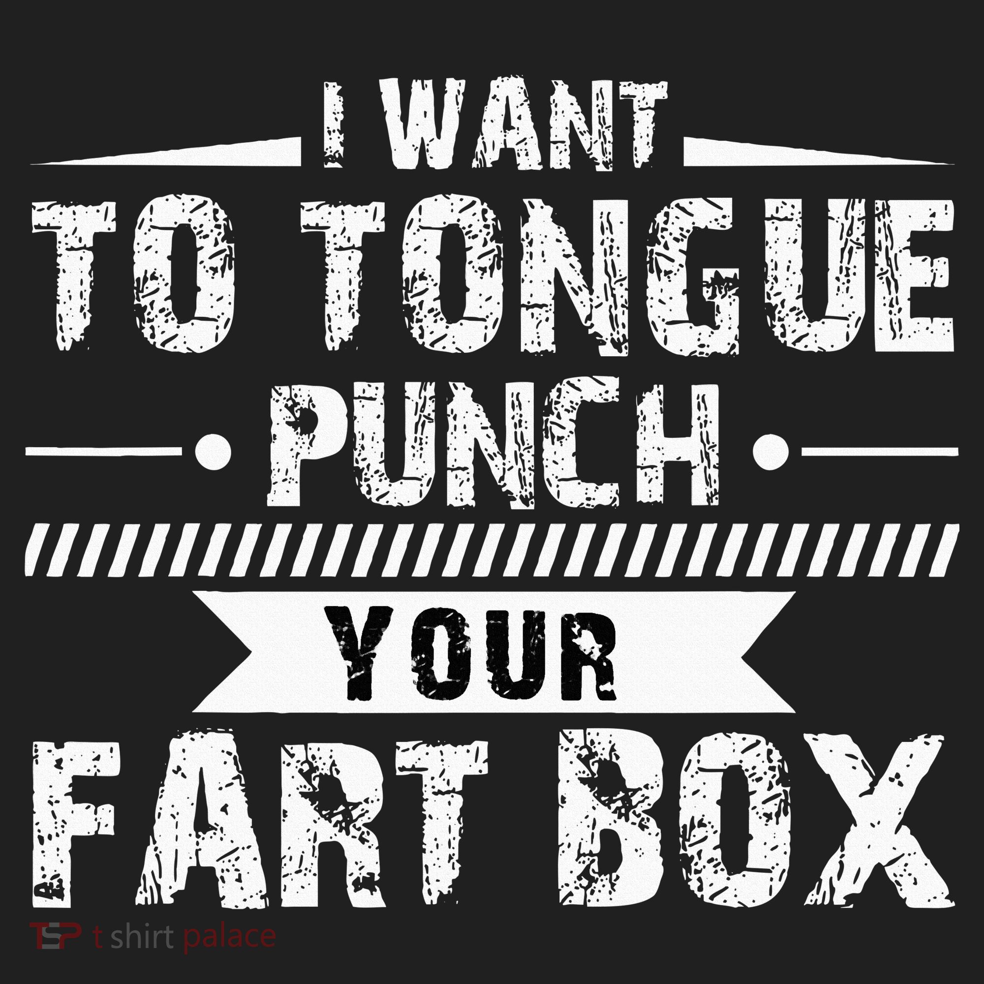 Tongue Punch Fart Box Funny Word Pun Humor Sarcasm Joke Gag Beanie