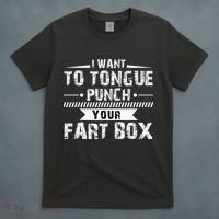 Tongue Punch Fart Box Funny Word Pun Humor Sarcasm Joke Gag T-Shirt thumb 4