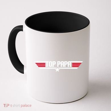 Top Papa Funny Dad Grandpa Fathers Day Gift Coffee Mug