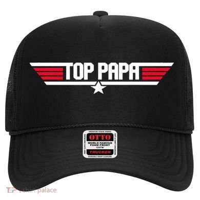 Top Papa Funny Dad Grandpa Fathers Day Gift Hat