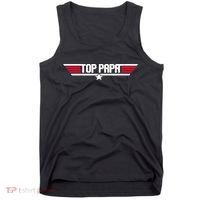 Top Papa Funny Dad Grandpa Fathers Day Gift Tank Top thumb 0