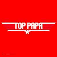 Top Papa Funny Dad Grandpa Fathers Day Gift Santa Hat thumb 1