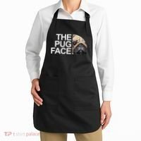The Pug Face Dog Funny Pug Apron thumb 2