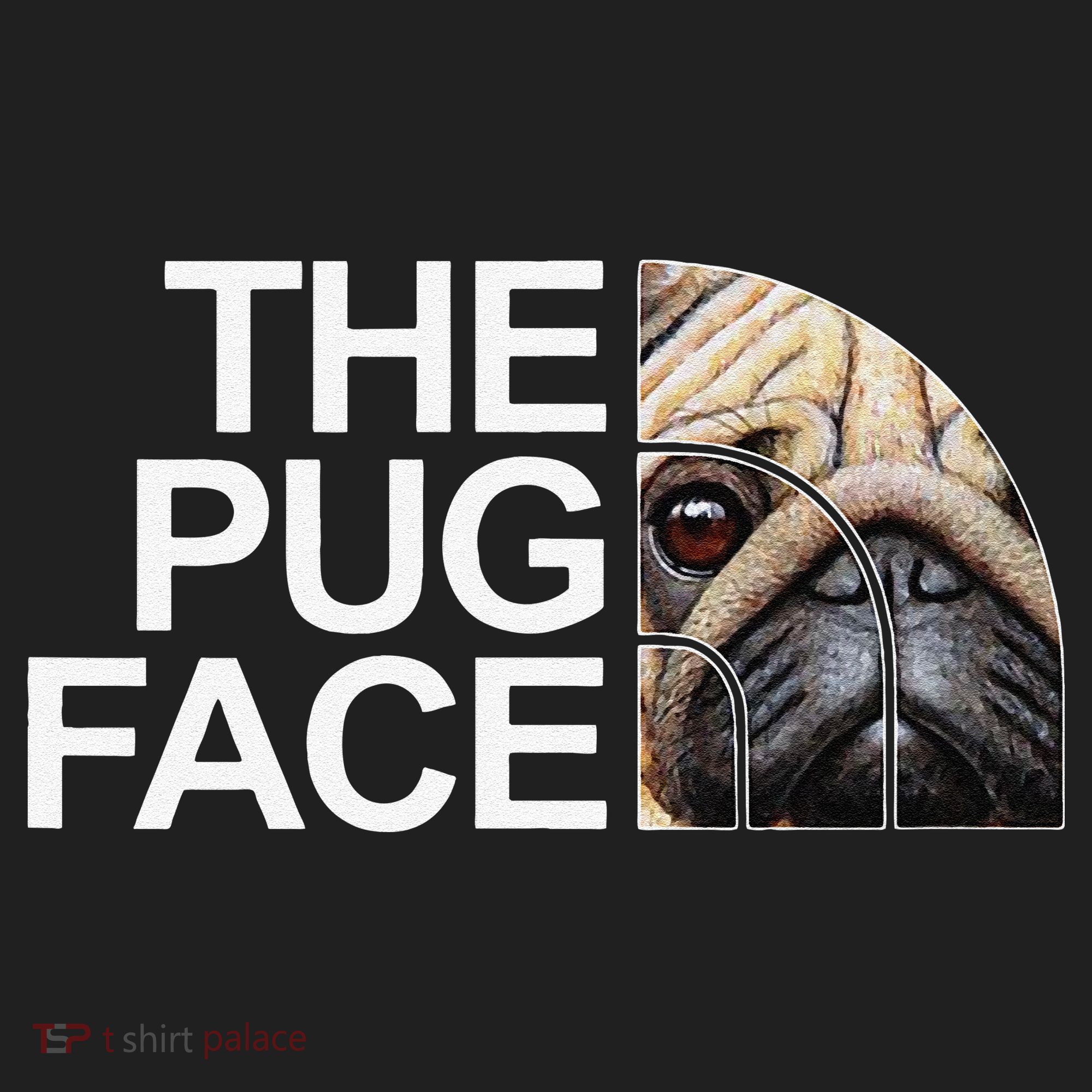 The Pug Face Dog Funny Pug Beanie