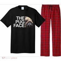 The Pug Face Dog Funny Pug Pajama Set thumb 0