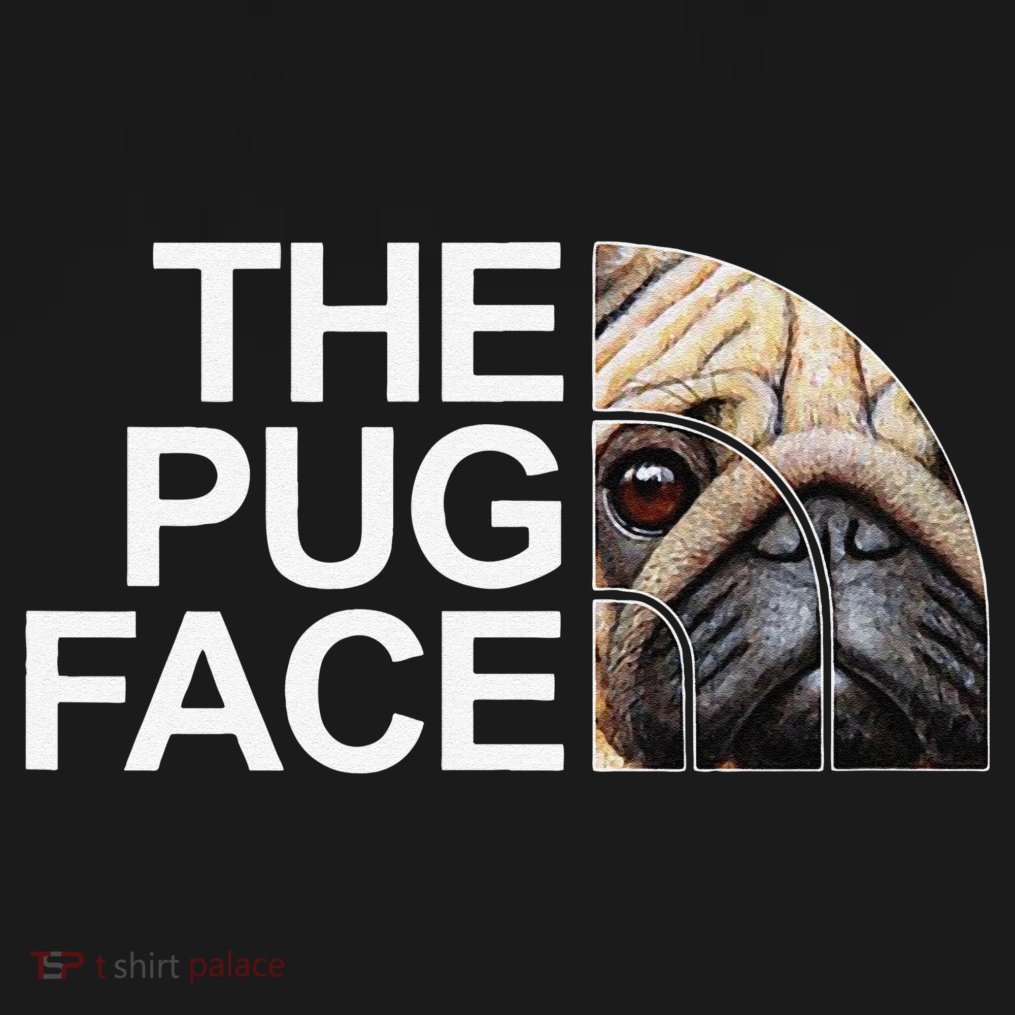 The Pug Face Dog Funny Pug Pajama Set