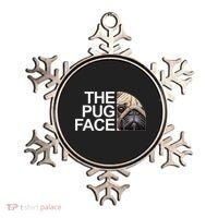 The Pug Face Dog Funny Pug Ornament thumb 0