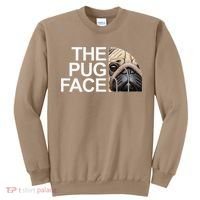 The Pug Face Dog Funny Pug Sweatshirt thumb 0