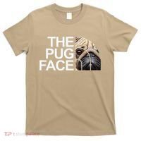 The Pug Face Dog Funny Pug T-Shirt thumb 0