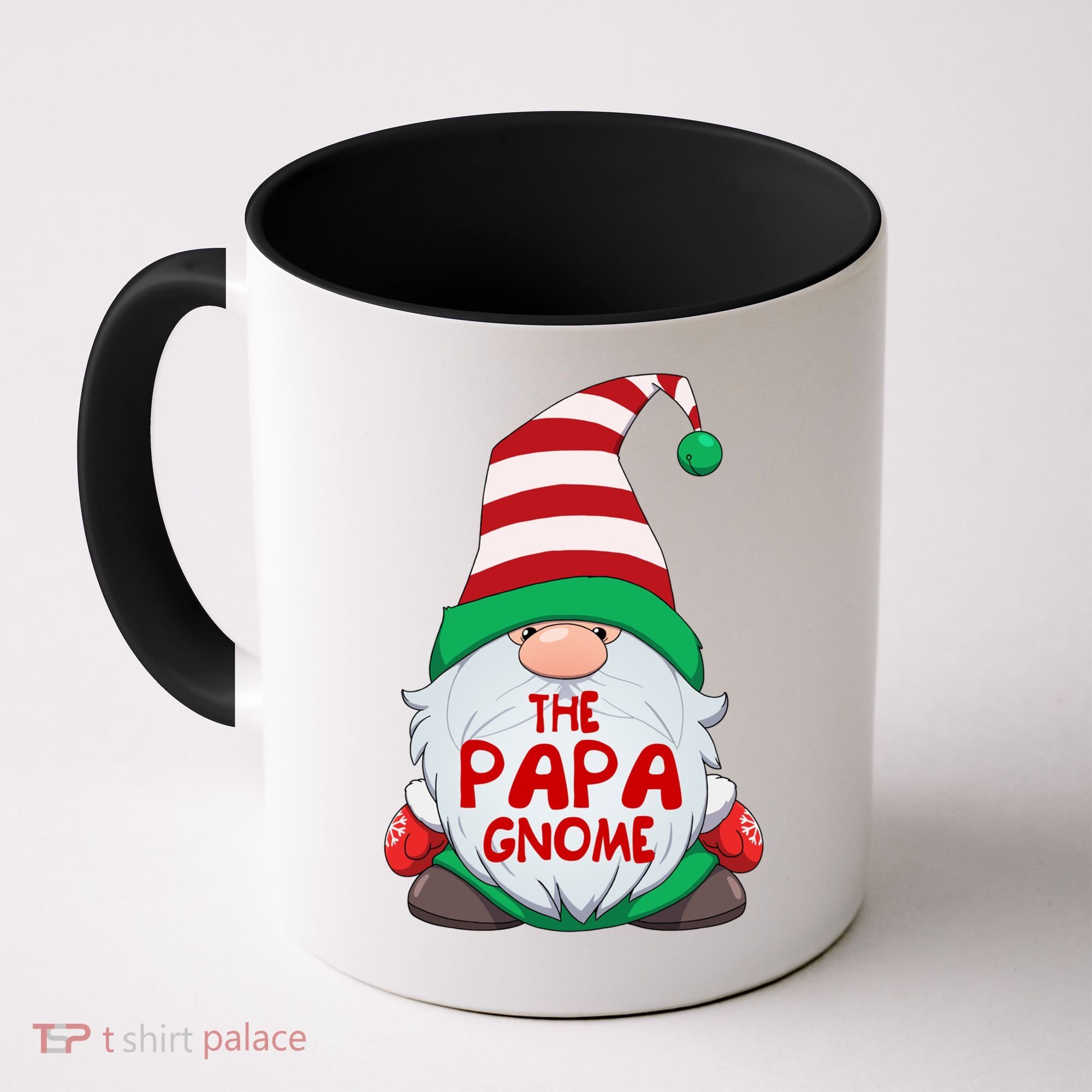 The Papa Gnome Graphic Christmas Matching Family Gift Coffee Mug