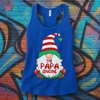 The Papa Gnome Graphic Christmas Matching Family Gift Women's Tank Top thumb 3