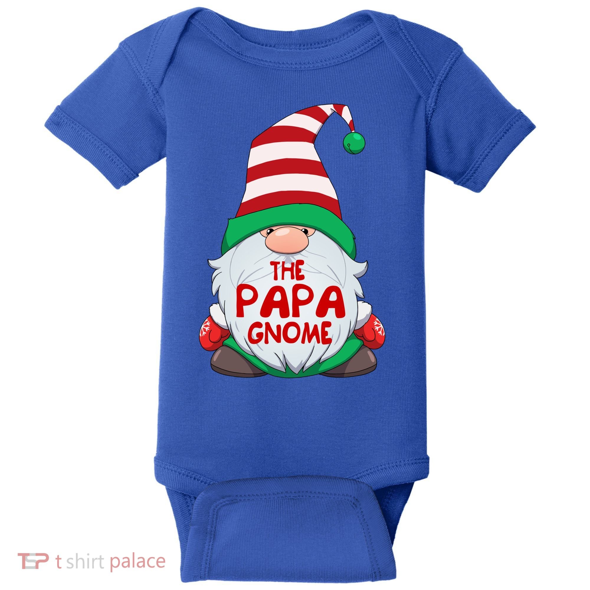 The Papa Gnome Graphic Christmas Matching Family Gift Baby Bodysuit
