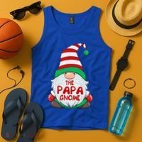 The Papa Gnome Graphic Christmas Matching Family Gift Tank Top thumb 4