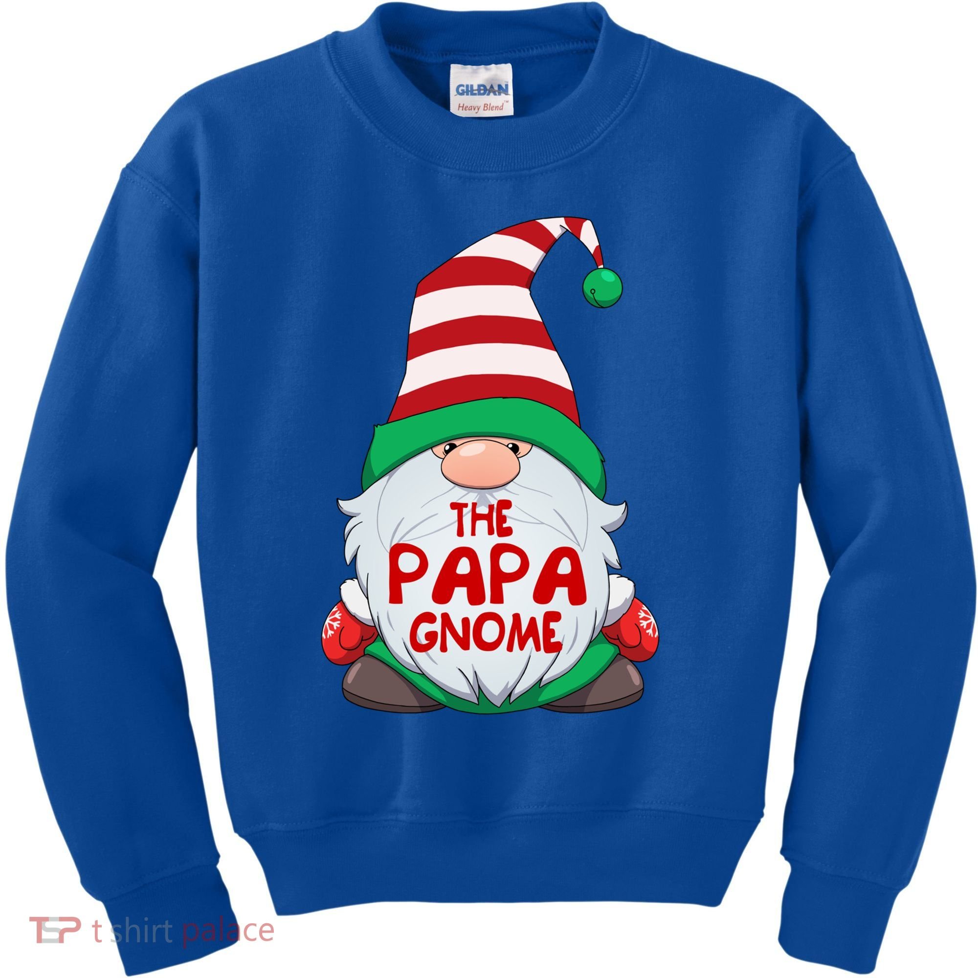 The Papa Gnome Graphic Christmas Matching Family Gift Kids Sweatshirt