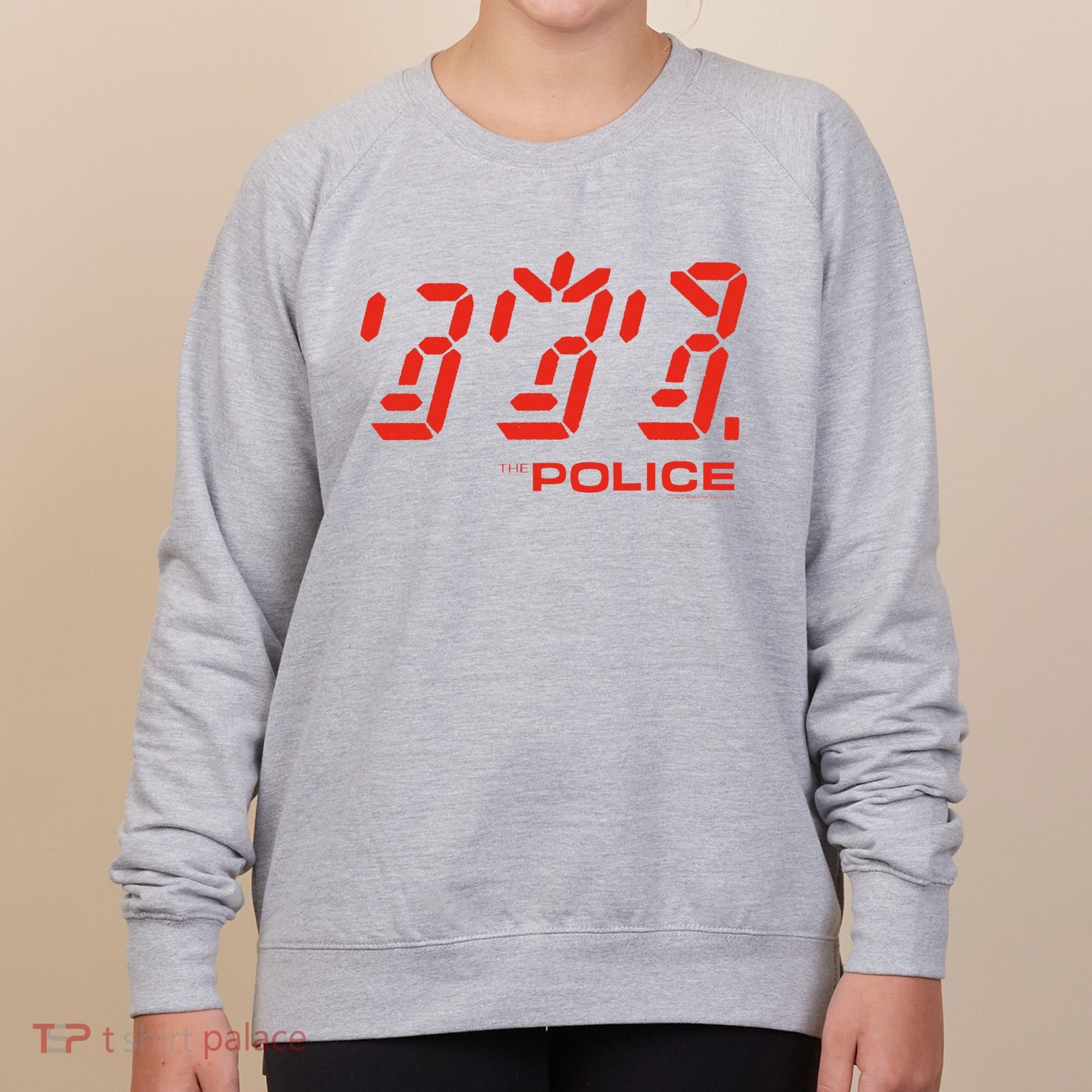 The P.O.L.I.C.E Ghost Icon Rock Music Band Women's Sweatshirt