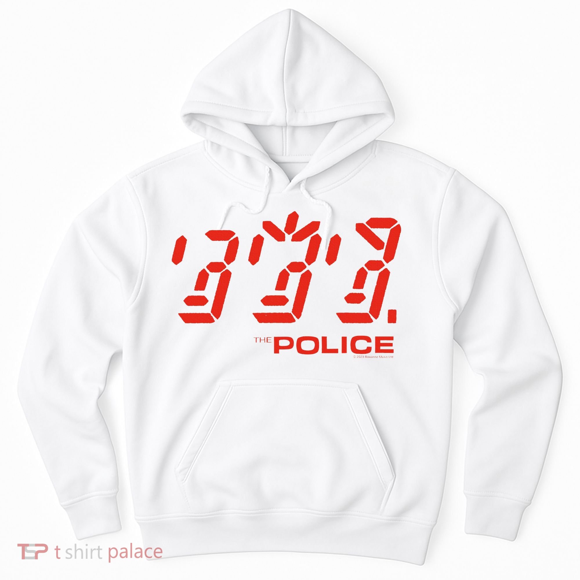 The P.O.L.I.C.E Ghost Icon Rock Music Band Hoodie