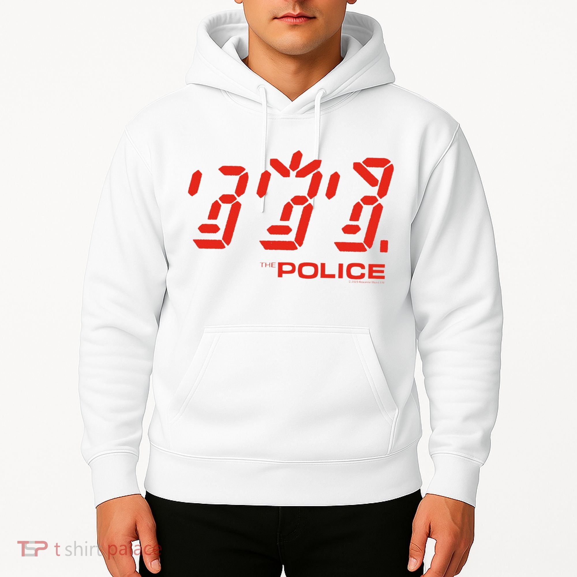 The P.O.L.I.C.E Ghost Icon Rock Music Band Hoodie