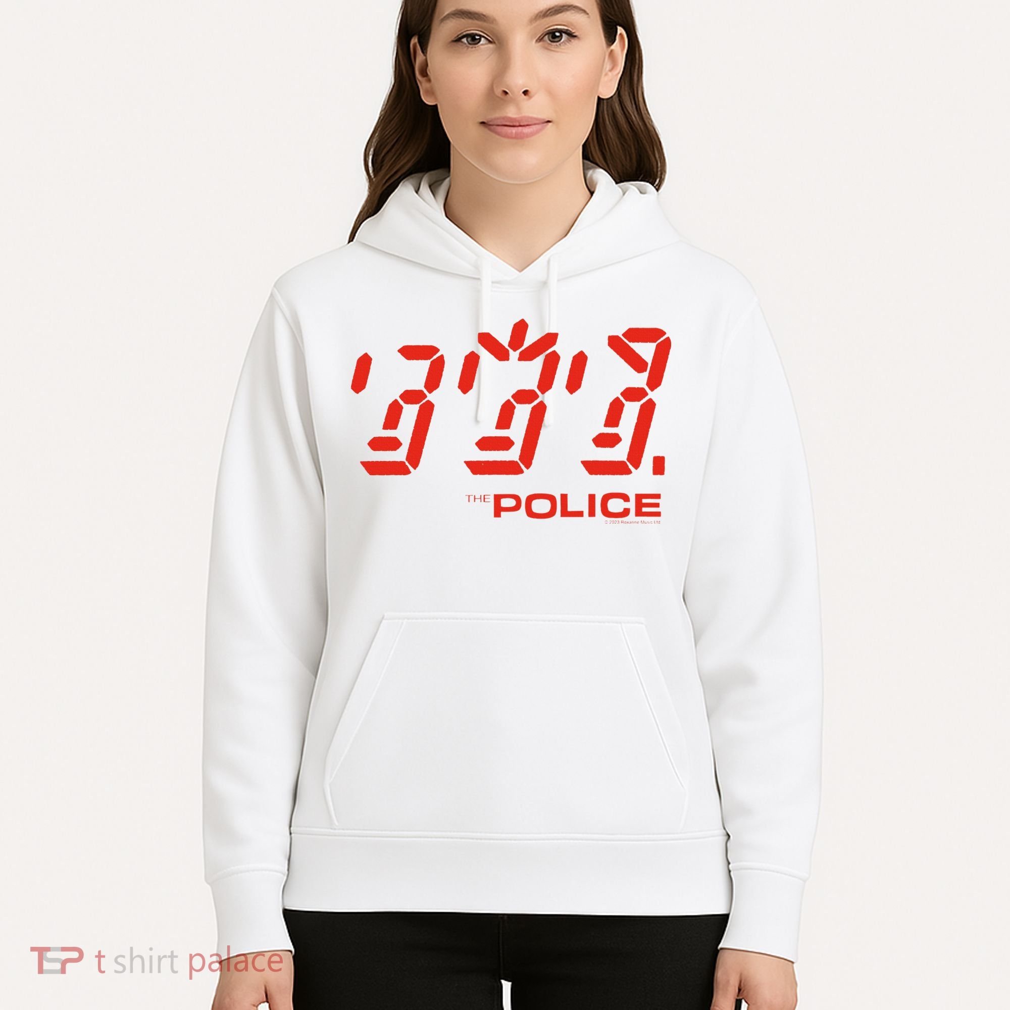 The P.O.L.I.C.E Ghost Icon Rock Music Band Hoodie