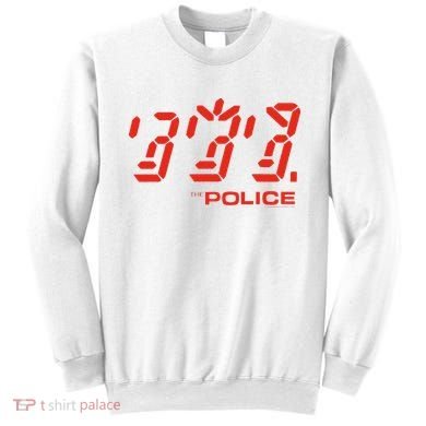 The P.O.L.I.C.E Ghost Icon Rock Music Band Sweatshirt