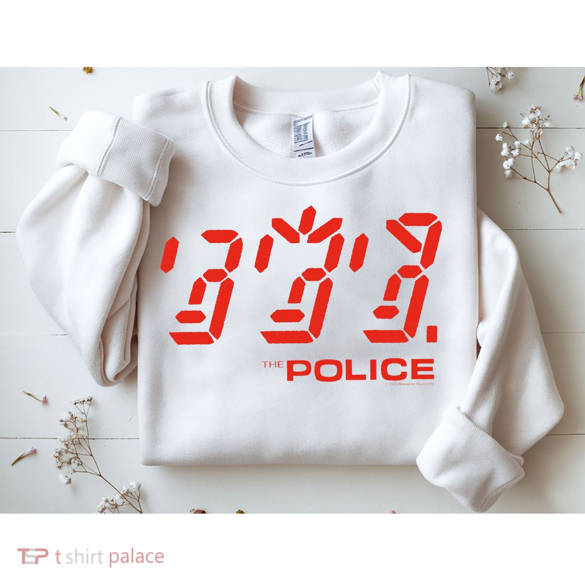 The P.O.L.I.C.E Ghost Icon Rock Music Band Sweatshirt