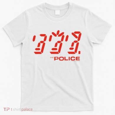 The P.O.L.I.C.E Ghost Icon Rock Music Band T-Shirt