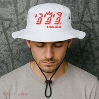 The P.O.L.I.C.E Ghost Icon Rock Music Band Bucket Hat thumb 2