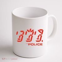 The P.O.L.I.C.E Ghost Icon Rock Music Band Coffee Mug thumb 1