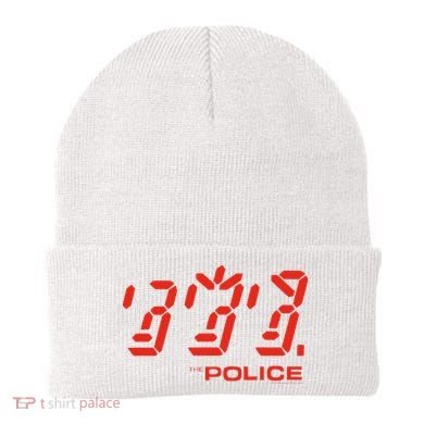 The P.O.L.I.C.E Ghost Icon Rock Music Band Beanie