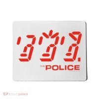 The P.O.L.I.C.E Ghost Icon Rock Music Band Mousepad thumb 0
