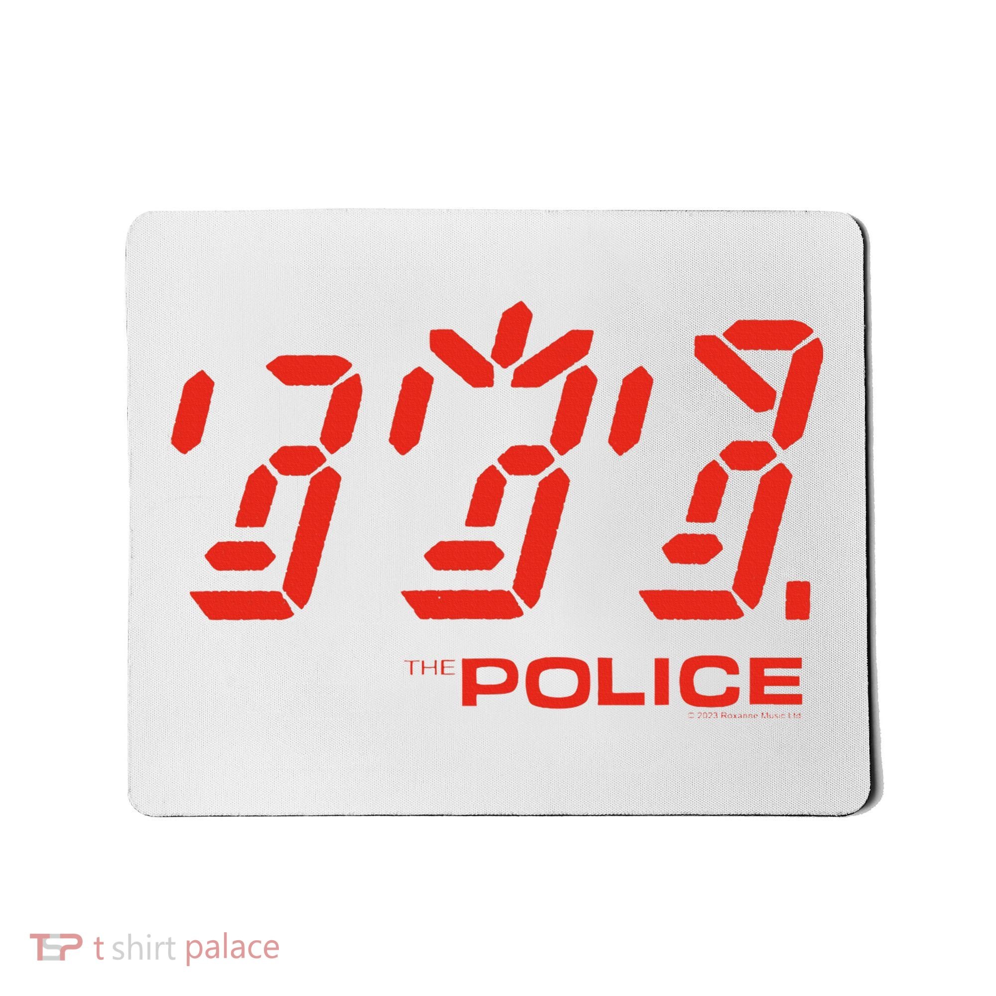 The P.O.L.I.C.E Ghost Icon Rock Music Band Mousepad