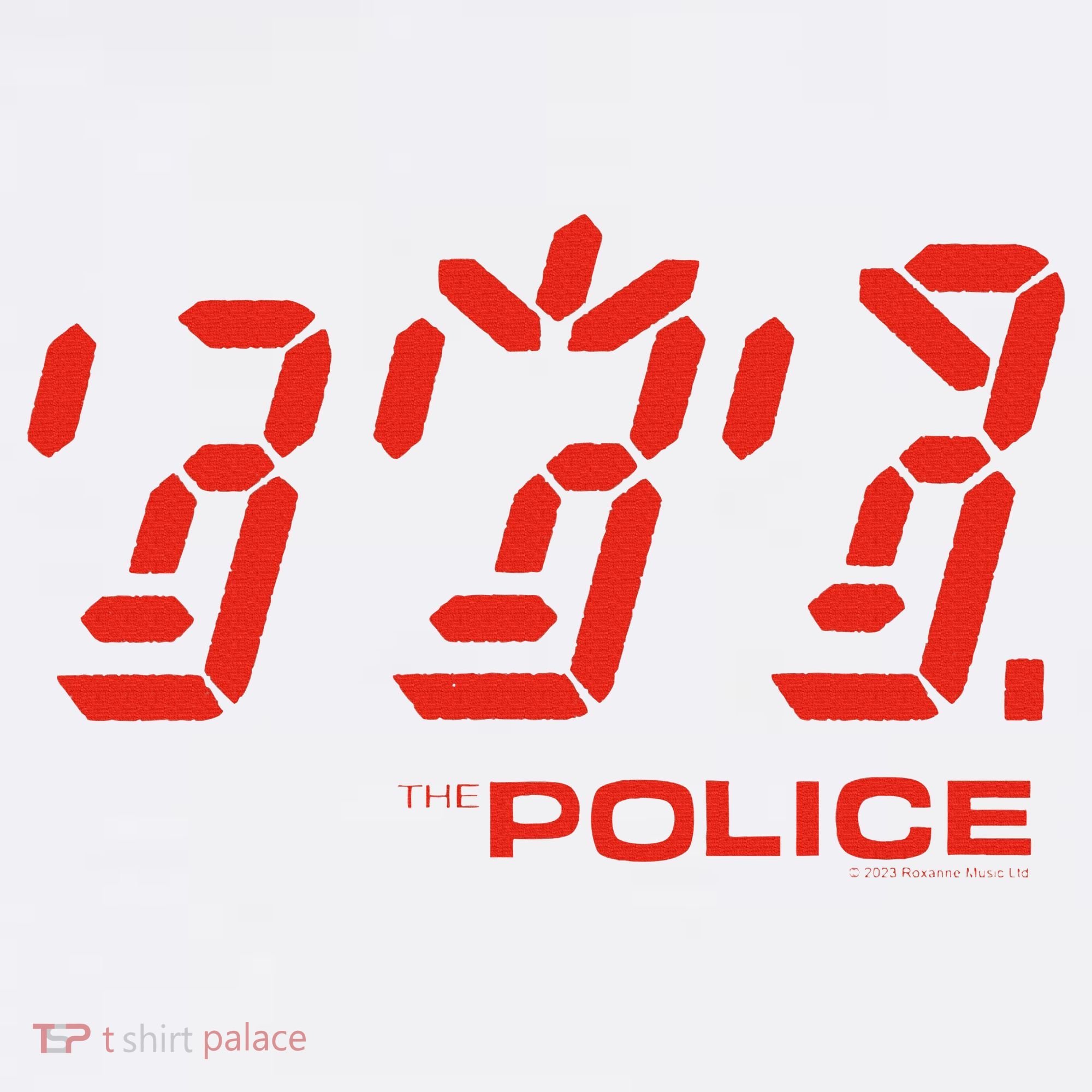 The P.O.L.I.C.E Ghost Icon Rock Music Band Mousepad