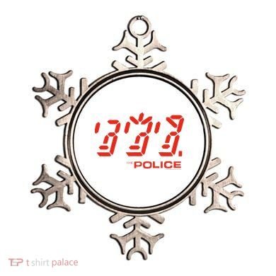 The P.O.L.I.C.E Ghost Icon Rock Music Band Ornament