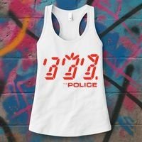 The P.O.L.I.C.E Ghost Icon Rock Music Band Women's Tank Top thumb 3