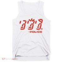 The P.O.L.I.C.E Ghost Icon Rock Music Band Tank Top thumb 0