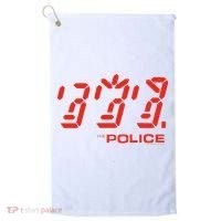 The P.O.L.I.C.E Ghost Icon Rock Music Band Golf Towel thumb 0