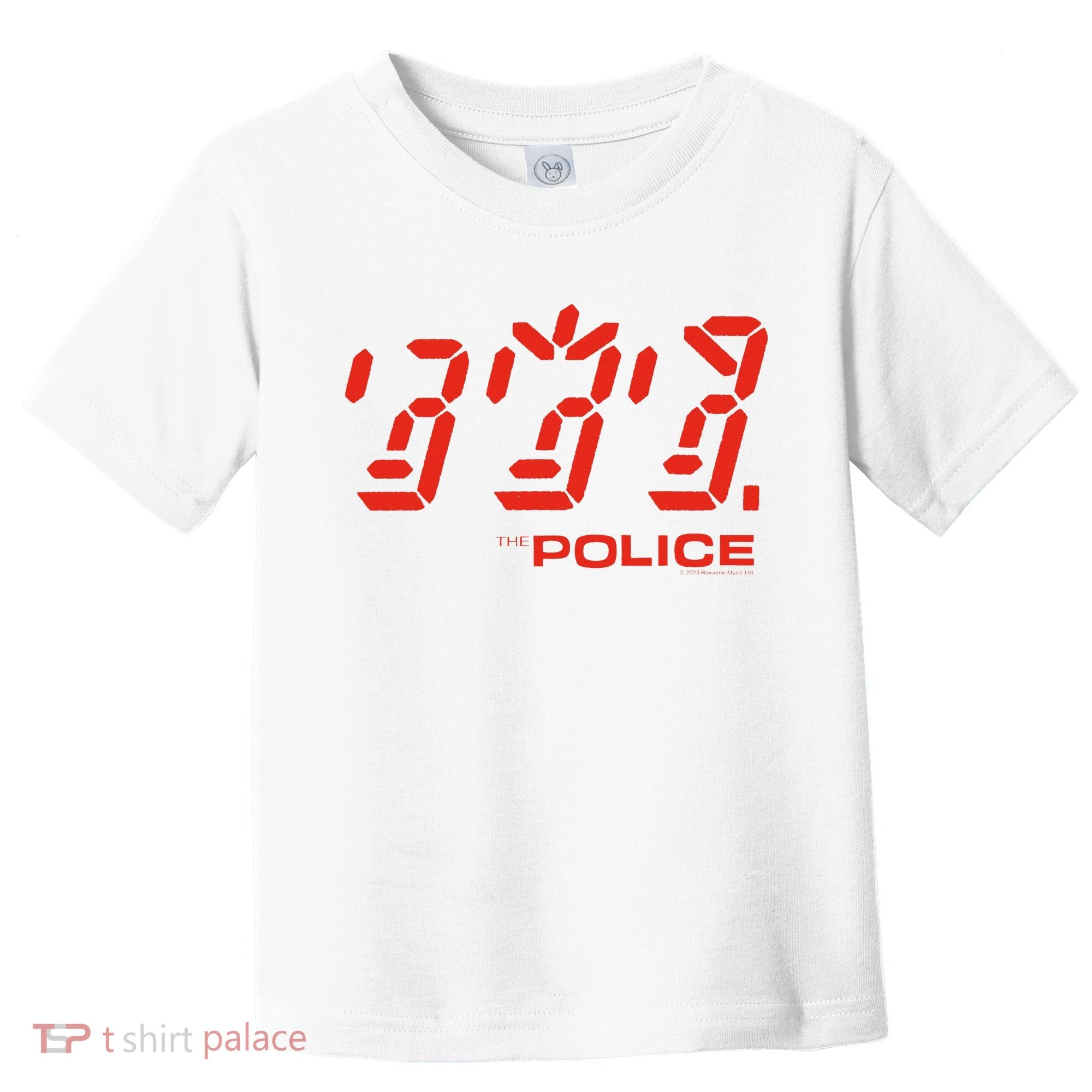 The P.O.L.I.C.E Ghost Icon Rock Music Band Toddler T-Shirt