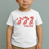 The P.O.L.I.C.E Ghost Icon Rock Music Band Toddler T-Shirt thumb 2