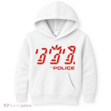 The P.O.L.I.C.E Ghost Icon Rock Music Band Kids Hoodie