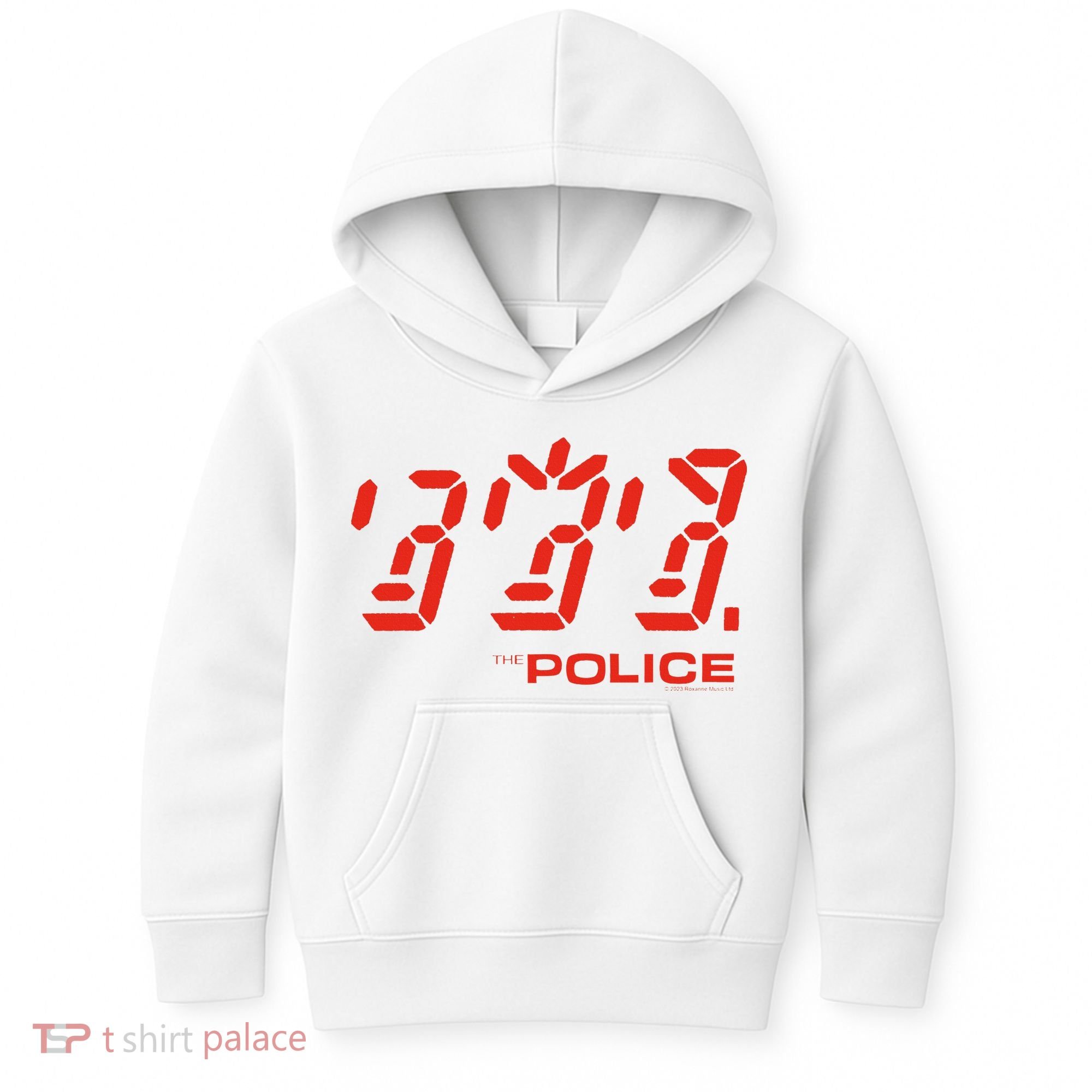 The P.O.L.I.C.E Ghost Icon Rock Music Band Kids Hoodie