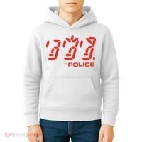 The P.O.L.I.C.E Ghost Icon Rock Music Band Kids Hoodie thumb 4