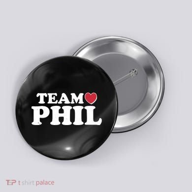 Team Phil Groundhog Day Button