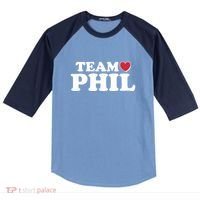 Team Phil Groundhog Day Raglan Baseball Sleeve Shirt thumb 0