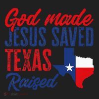 Texas Pride Home God Made Jesus Saved Texas Raised Beanie thumb 2